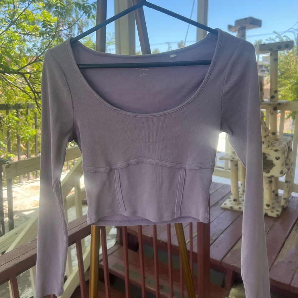 PacSun Cropped Longsleeve